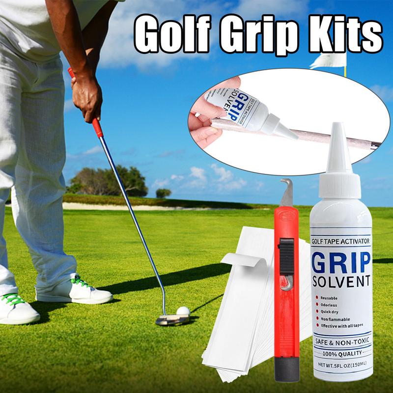 Kit pegangan Golf untuk Tongka - Grip Regrip Tape ulasan dan harga