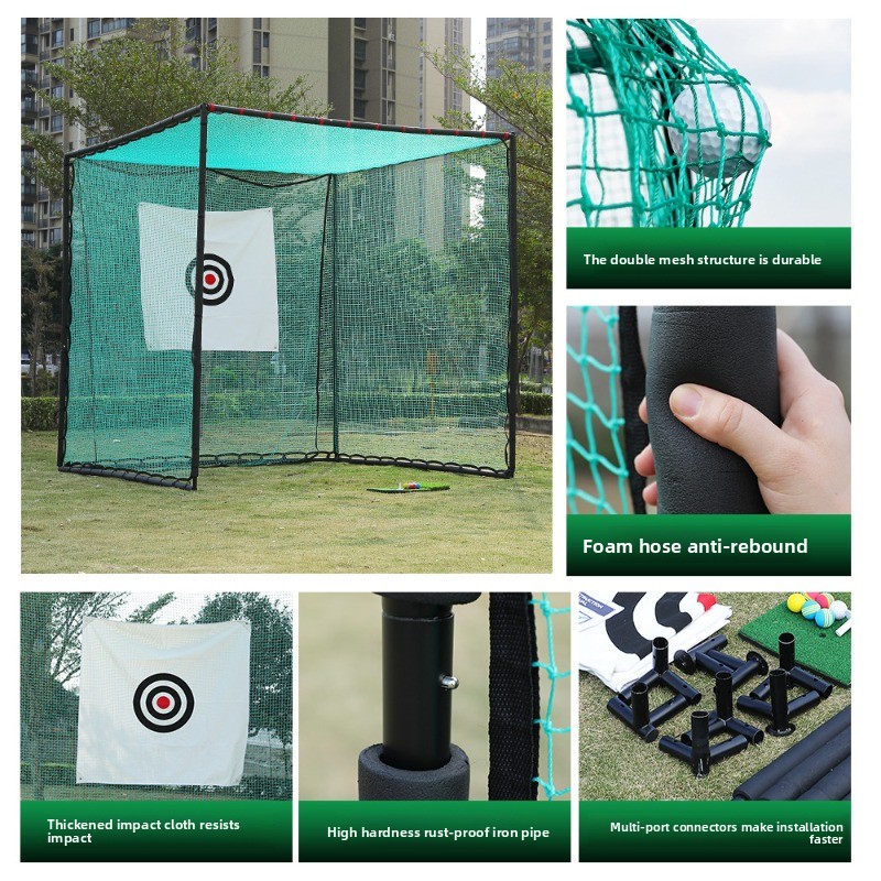 Jaring latihan golf 3M x 3m, s - X Golf Equipment ulasan dan harga