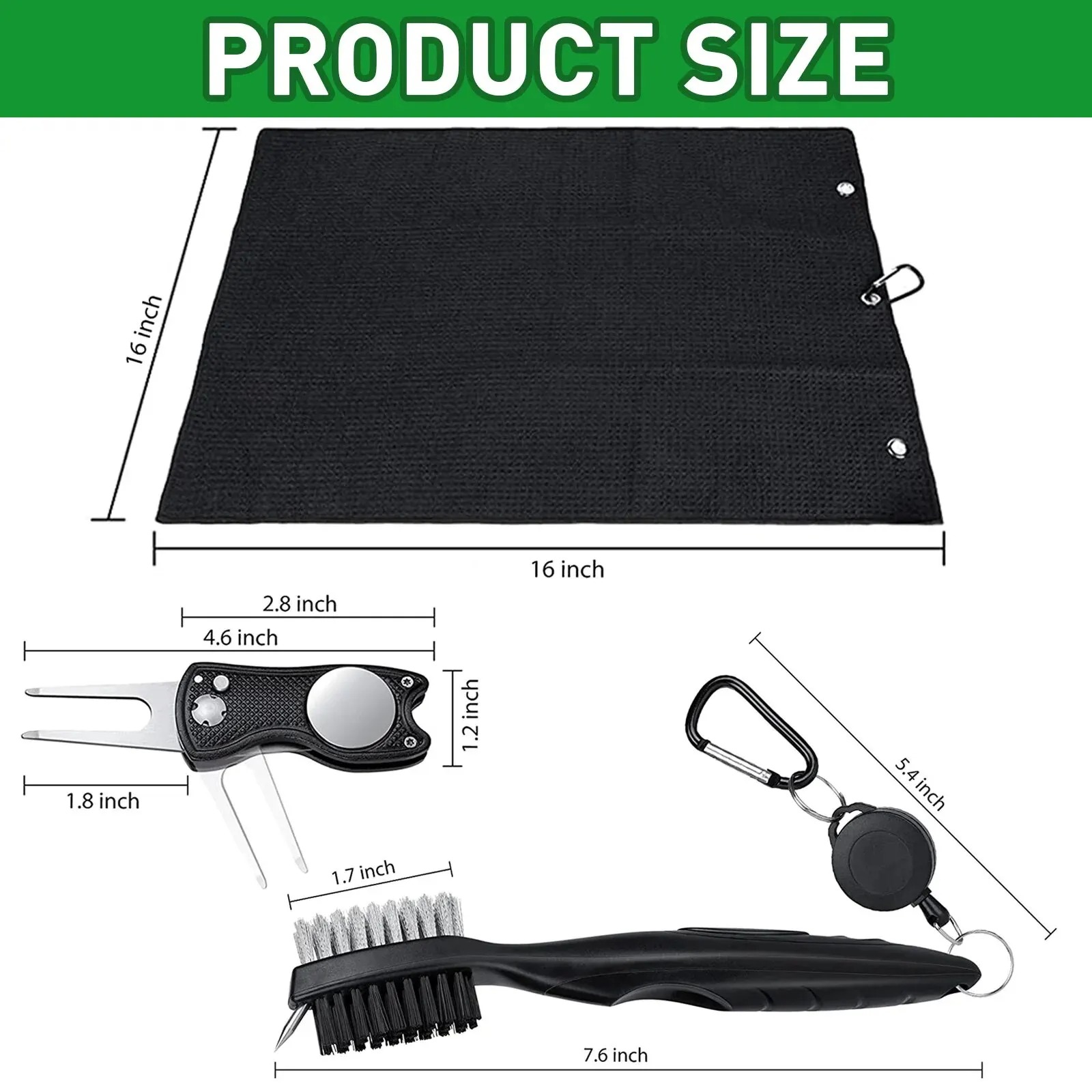 Kit Lengkap Pembersih Klub Gol - Golf Equipment Cheap ulasan dan harga