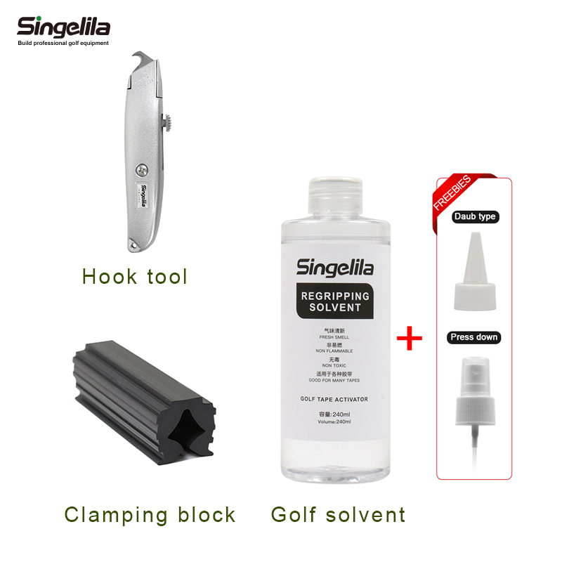 Kit Pegangan Klub Golf Baru Al - Grip Regrip Tape ulasan dan harga